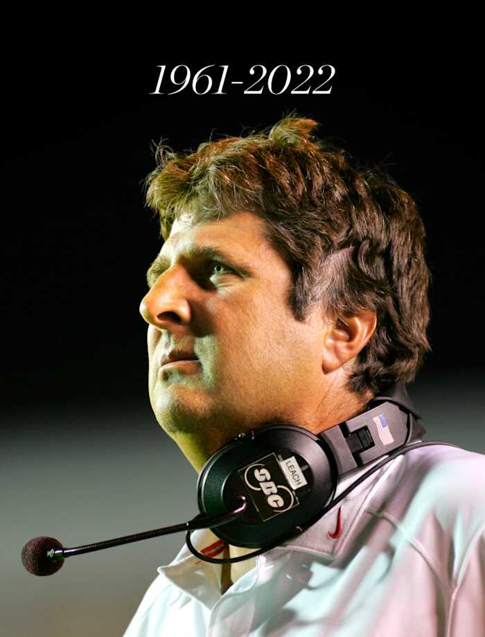 Mike Leach died Tuesday at age 61.